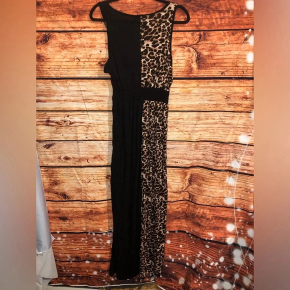 Leopard Detail Maxi Dress - Picture 12 of 16